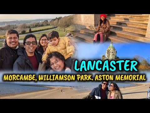 Lancaster Travel | Morcambe Beach | Williamson Park| Aston Memorial #travel #viralvideo #uk #england