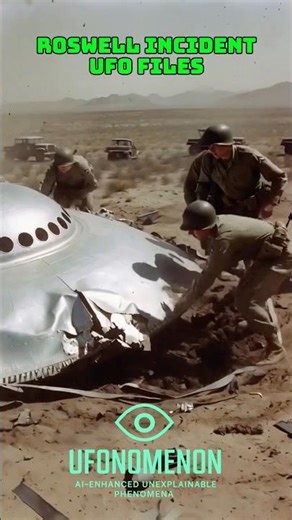 Roswell incident:UFO FILES! You must watch this! #roswell #ufo #crash