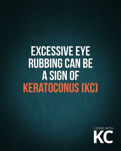 Excessive eye rubbing?