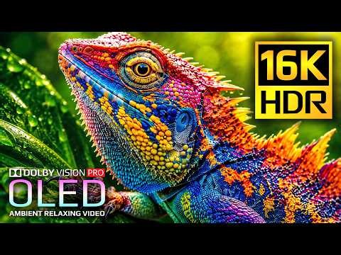 Visual Excellence in 16K HDR 120FPS Dolby Vision (4K Video • 8K Ultra HD TV)