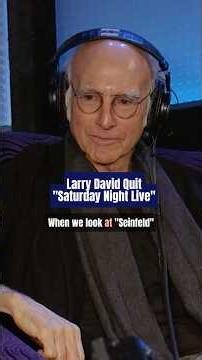 Larry David Quit “SNL” (And Returned 2 Days Later) (2015)