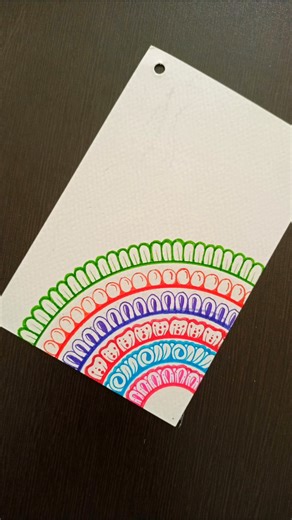 Day 46 - Easy Mandala Art Tutorial #mandala #mandalaart #easy #drawing #art #zentangle #zen