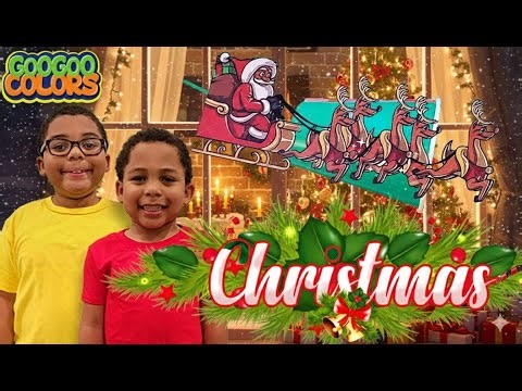 DIY Santa Zipline Christmas Craft with Goo Goo Gaga