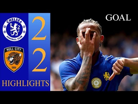 Chelsea vs Hull City Highlights 2-2 BELLOUMI Goal & joão pedro Goal  ! 🔥 premier league Highlights