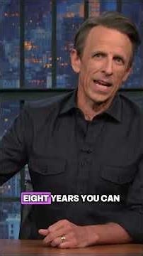 Obama’s 2008 Closing Message, But Seth Meyers Tells the Truth 😂 #obama #trump #comedy