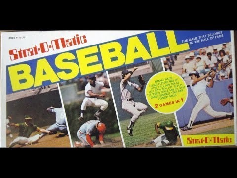 Strat-O-Matic Baseball: Chicago @ Atlanta 6/28/1966