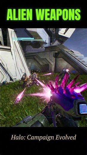 Halo Campaign Evolved - Alien Weapons Are Pure Chaos! 🛸💥| Halo Campaign Evolved #Halo