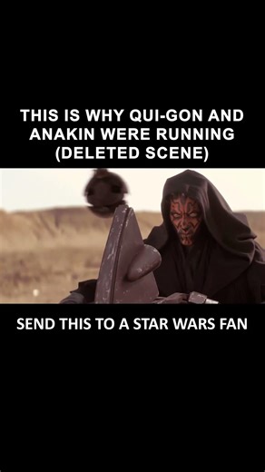 Deleted Scene From The Phantom Menace | STAR WARS