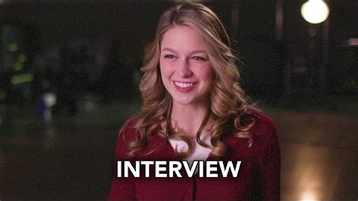 DC Week Crossover - Melissa Benoist Interview (HD) Supergirl, The Flash, Arrow, DC's Legends
