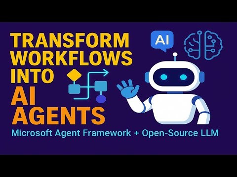 7. How to Convert any AI Workflow into an Agent — Step-by-Step Guide