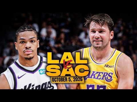 Los Angeles Lakers vs Sacramento Kings Full Game Highlights | Oct 5, 2026 | FreeDawkins