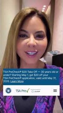 TSA PreCheck offering discount for younger travelers in May