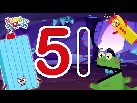 Numberblocks 51 Magic Run City World New Season | Numberblocks world learning colors and numbers