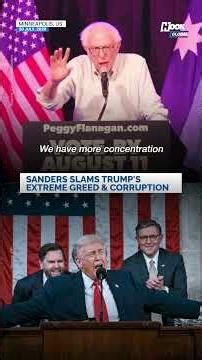Bernie Sanders Exposes Trump's Greed & Corruption In Brutal Senate Floor Attack