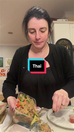 Thai food tonight! Yum #tgif #thai #takeout | food