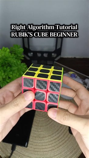 Rubik's Cube - How to Do the Right Algorithm - Easy Step by Step Tutorial for Beginners - Rubiks