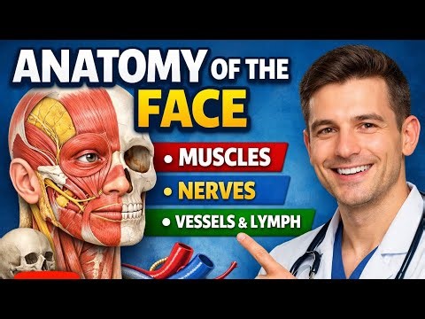 Face Anatomy Made Easy | Muscles, Nerves & Blood Supply Explained