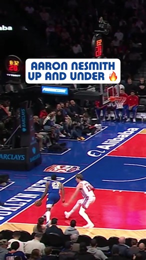 Aaron Nesmith gets the and-1 to go on the up-and-under 🔥 #nba #pacers #aaronnesmith