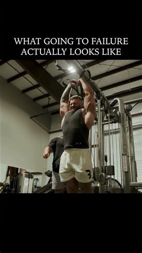 What going to failure actually looks like