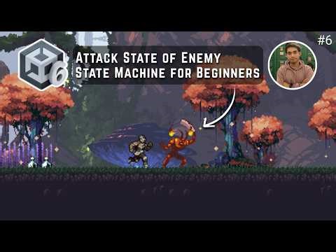 How to Make Attack State of Enemy with State Machine in Unity | Unity State Machine for Beginners