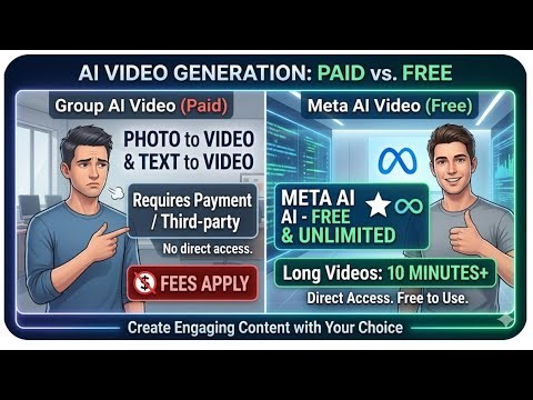 AI Video Generation: FREE vs PAID (Best Tools for USA Creators 2026) Photo to Video & Text to Video