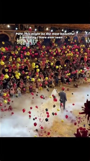 This might be the most beautiful wedding I have ever seen. 🫡❤️‍🩹