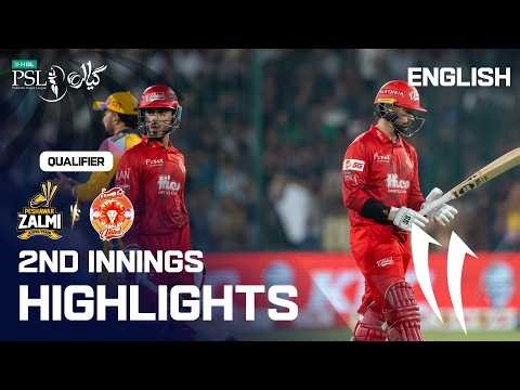2nd Innings Highlights | Peshawar vs Islamabad | English | Qualifier | Match 41 | HBL PSL 11 | MZB1K