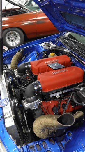 This 1994 Subaru GF8 22B-inspired WRX STi Wagon is powered by a naturally aspirated Ferrari 360 V8 engine! #MotorMonday | Royal Purple