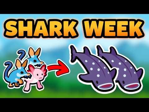 Having a Whale of a Time Scaling Sharks in Super Auto Pets!