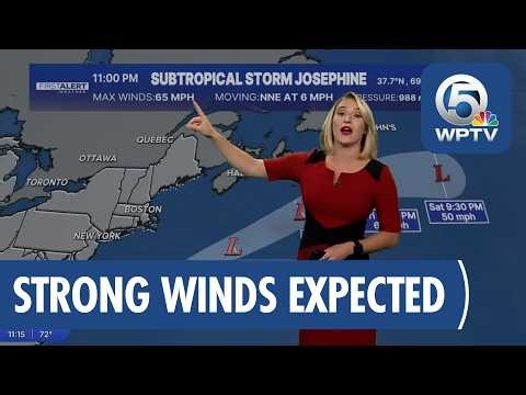 WPTV First Alert Weather Forecast for Night of Wednesday, Oct. 21, 2026