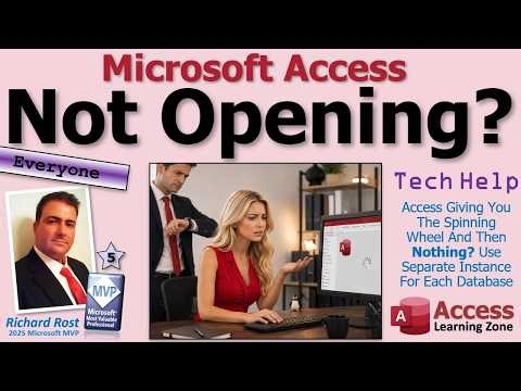 Microsoft Access Not Opening? Use Separate MSACCESS.EXE Instances For Each Database
