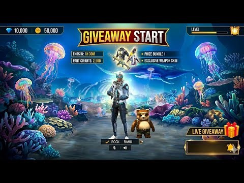 500 Special Live Giveaway 🔥 Come Fast & Win Big 💰