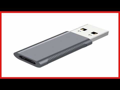 USB-C Female to USB-A Male Adapter: Fast Data Transfer and Reliable Charging