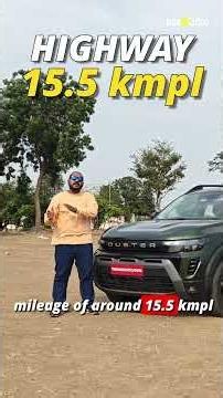 Fuel efficiency of Renault Duster 1.3-Litre, Turbo Petrol with DCT