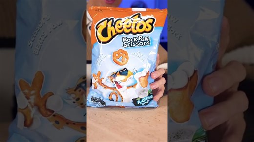Cheetos edible rock paper scissors game tests snack strategy skills