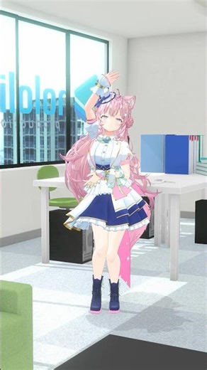 ホロライブ事務所で元素記号覚えられる「爆ラブ＋ケミストリー」踊ってみた #hololive #ホロライブ #shorts #dance #ダンス #vtuber #博衣こより #爆ラブ #ナユタン星人