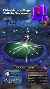 My First Arcane Mage Build in Naxxramas | Azeroth Survivors (WoW Roguelike)