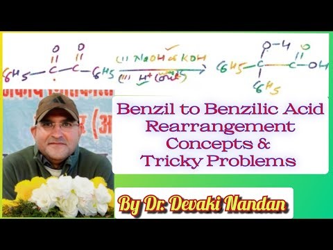 Benzilic Acid Rearrangement | Organic Chemistry | Rearrangement Reactions