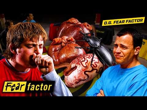 Pig Rectum, Squid Guts & Cockroaches 😱 SPIN THE WHEEL eat whatever it lands on 🎡🤢| OG Fear Factor