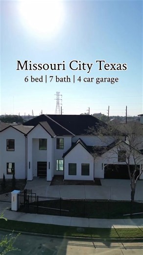 6 Bed Luxury Home for Sale in Missouri City TX - 5,500 sqft