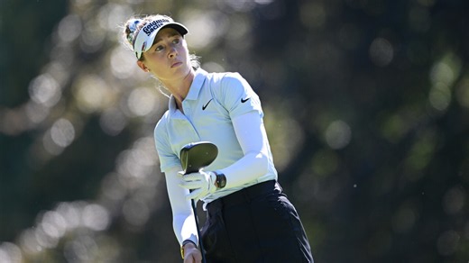 Nelly Korda in deep hole early at Amundi Evian after opening 74
