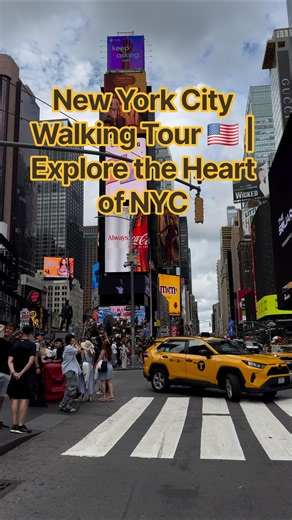 New York City Walking Tour 🇺🇸 | Explore the Heart of NYC 4K