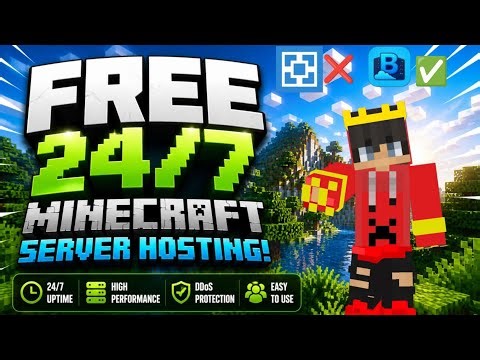How To Make Free Minecraft Serverlike ATERNOS 24/7 | Best Free 24/7Minecraft Server Hosting