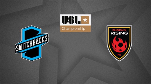 Colorado Springs Switchbacks FC at Phoenix Rising FC Live Stream of USL Championship
