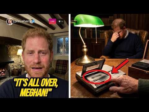 Harry BREAKS DOWN As The Billionaire Plays Him Meghan's SECRET Recordings