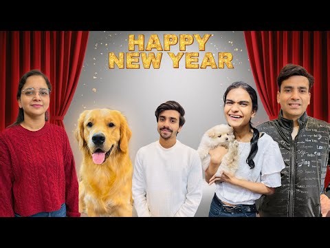 Happy new year| himanshu&parul | Anant ne video banani start ki |