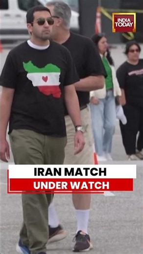 Heavy Security Ahead Of Iran-Belgium World Cup Clash | #iran #fifa #usa #belgium