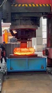 Inside the global forging hub factory 4000T Press vs Red-Hot Steel #forge #forging #industrial