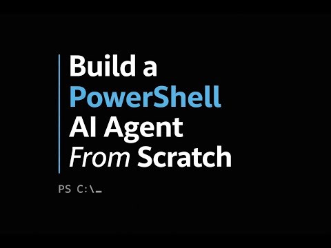 Build a PowerShell AI Agent From Scratch (No Frameworks, No Magic)