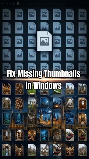 Windows Thumbnails Not Showing? Fix It in 30 Seconds! 🔥
